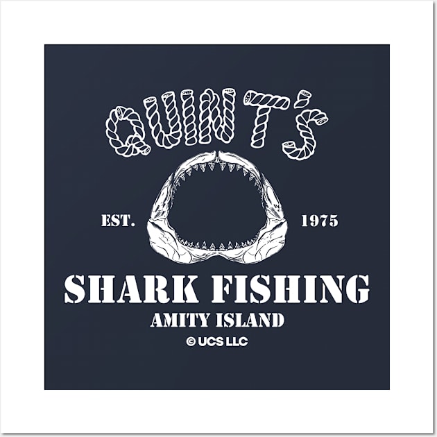 Jaws movie Quint's shark fishing. Birthday party gifts. Officially licensed merch. Perfect present for mom mother dad father friend him or her Wall Art by SerenityByAlex